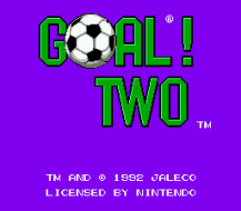 Goal! Two title screenshot